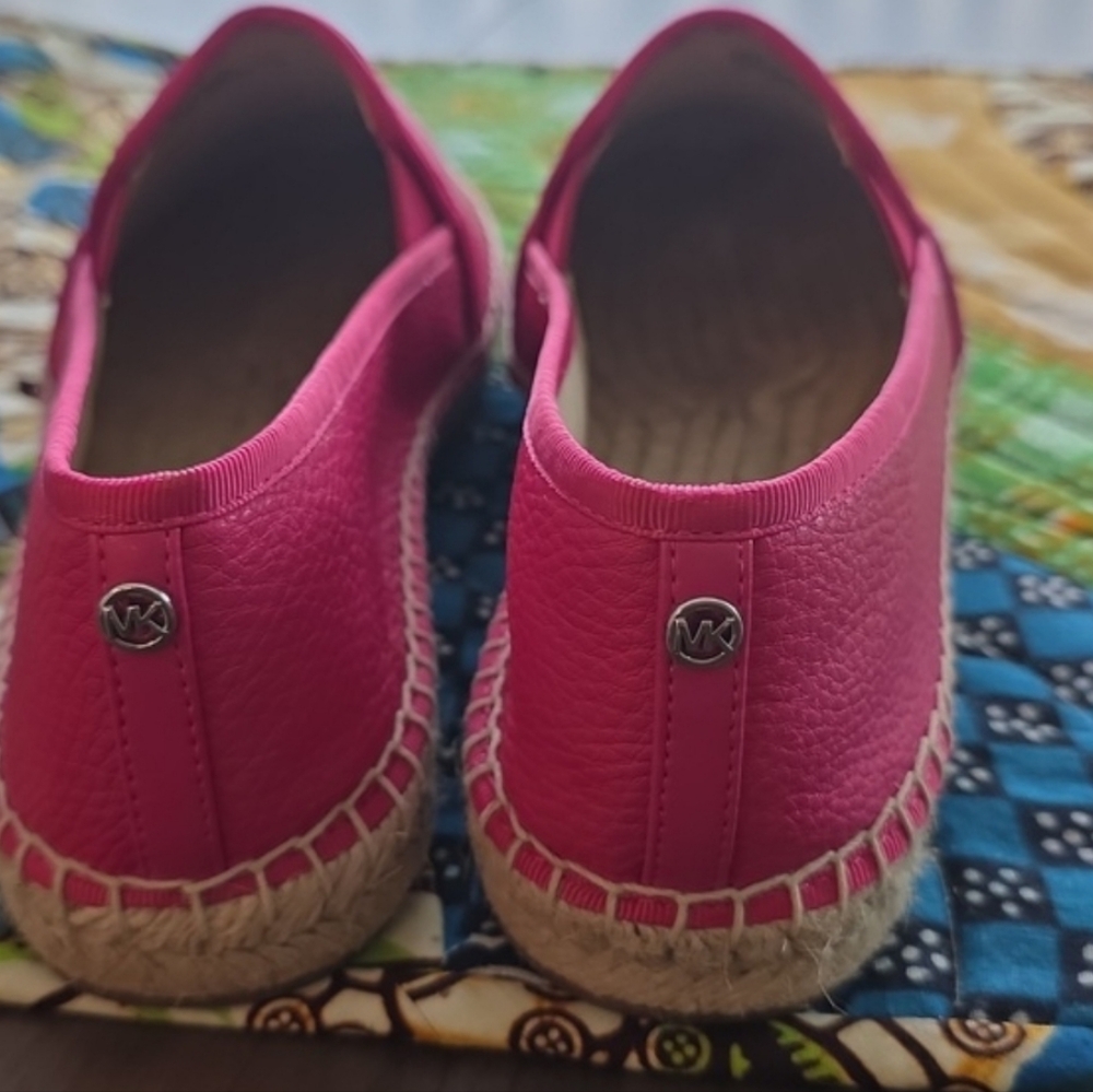Michael Kors Pink Espadrille Shoes - Picture 7 of 8